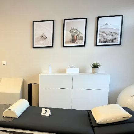 Behandlungsraum bei Focus Fit Physio
