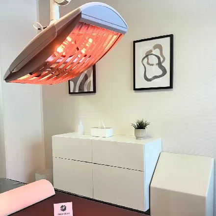 Rotlichttherapie bei Focus Fit Physio