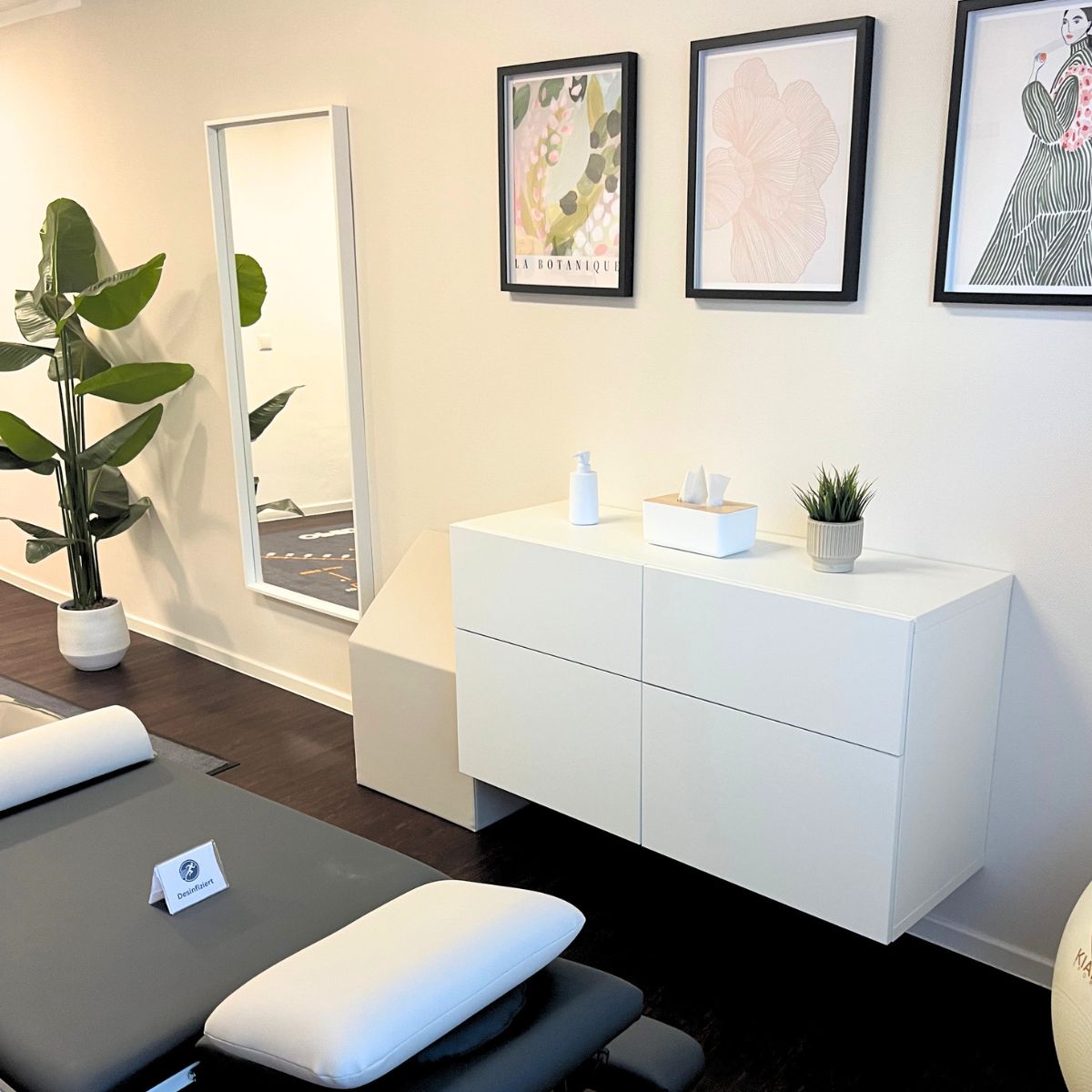 Zweiter Behandlungsraum bei Focus Fit Physio