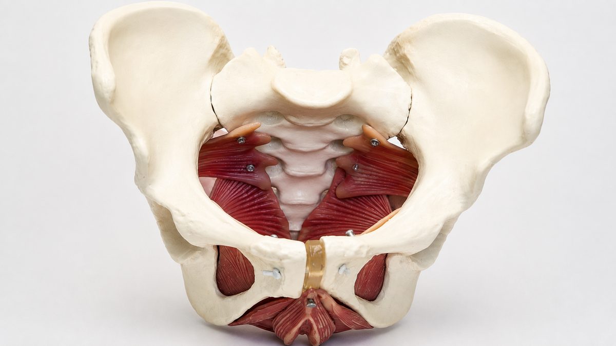 Anatomisches Modell des Beckens