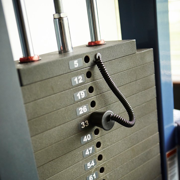 Gewichtsblock eines Trainingsgeräts